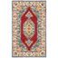 Antiquity Blue and Red Handmade Wool Area Rug