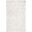 Grey and Ivory Floral Hand-Tufted Wool 8' x 10' Area Rug