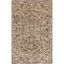 Tribal Essence Hand-Knotted Wool Accent Rug in Brown & Beige - 2' x 3'