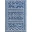 Coastal Charm Blue Synthetic 3' 9" x 5' 7" Indoor/Outdoor Area Rug