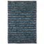 Hand-Knotted Dark Blue and Multi Wool Area Rug