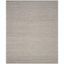 Hand-Tufted Artisan Silver Wool Area Rug - 9' x 12'