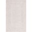 Ivory Abstract Hand-Tufted Wool 5' x 8' Area Rug