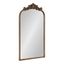 Arendahl Baroque Gold Arch Wall Mirror 35.5"x24"