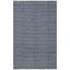 Hand-Woven Coastal Charm Blue Cotton Area Rug 6' x 9'