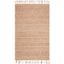 Eco-Friendly Handwoven Jute Rug - Natural 5' x 8'