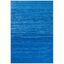 Modern Gradient Striated 5' x 7' Light/Dark Blue Synthetic Area Rug