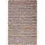 Hand-Woven Coastal Cotton Area Rug in Blue - 9' x 12'