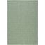 Dark Green and Beige Rectangular Stain-Resistant Indoor/Outdoor Rug