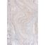 Abstract Beige and Grey Hand-Knotted Synthetic Area Rug