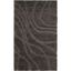 Gray Hand-Knotted Shag Area Rug 2'3" x 4'