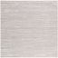 Cabana Modern Gray Square Outdoor Rug 6'7" - Weather-Resistant Synthetic