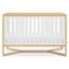 Tribeca White and Natural 4-in-1 Convertible Baby Crib