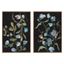 Gold Framed Floral Canvas Art Set, 23x33, 2-Piece