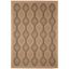 Sahara Links 5' x 7' Natural Geometric Flatwoven Synthetic Rug