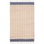 Cape Cod 5x8 Natural Purple Handwoven Cotton Area Rug