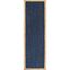 Coastal Charm Blue Braided Jute Runner Rug 31in