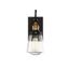 Black Metal Dimmable Outdoor Wall Sconce Lantern