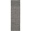 Coastal Charm Handwoven Cotton Runner Rug - 2'3" x 7', Gray Geometric