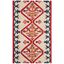 Aspen Ivory and Multi Southwestern Wool Area Rug