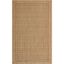 Natural Geometric Sisal 6' x 9' Handmade Area Rug