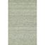 Sage Green Hand-Tufted Wool Rectangular Rug 2' x 3'