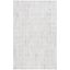 Natural Ivory Tufted Rectangular Wool Area Rug 6' x 9'