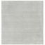 Handmade Gray Square Flat Woven Wool-Cotton Blend Rug