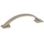 Polished Nickel 3-Inch Transitional Cabinet Pull with Mounting Hardware