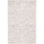 Ivory Abstract Hand-Tufted Wool Area Rug, 8' x 10'