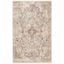 Elegant Gray Hand-Knotted Illusion Area Rug with Viscose Sheen