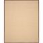 Maize and Brown Flat Woven Reversible Area Rug 8' x 10'