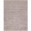 Taupe Hand-Knotted Wool Rectangular Area Rug, 9' x 12'