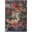 Monaco Multicolor Synthetic Rectangular Area Rug