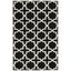 Handmade Black Wool 6' x 9' Tufted Area Rug