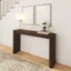 Plank+Beam 56" Walnut Solid Wood Console Table with Storage