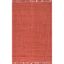 Handmade Terracotta Braided Jute 6' x 9' Rectangular Rug