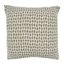 Natural Cotton Net Design Square Throw Pillow