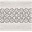 Hand-Knotted Vermont Elegance Wool 6'x6' Square Rug in Ivory/Black