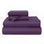 Twin Purple Bamboo Rayon Bed Sheet Set