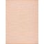 Montauk 6' x 9' Orange Handwoven Cotton Area Rug