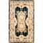 Empire Navy and Beige Hand-Tufted Wool Area Rug 3' x 5'