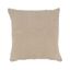 27" Embroidered Linen Square Throw Pillow Set with Pom Pom Detail