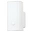 Elegant Natural White Glass Wall Sconce, Direct Wired, 1-Light