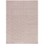 Beige 8' x 10' Non-slip Synthetic Area Rug