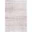 Beige and Ivory Hand-Knotted Synthetic Area Rug