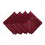 Cranberry Jacquard Damask Napkin Set, 17" x 17", Set of 4