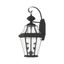 Georgetown Black Bronze 2-Light Outdoor Wall Lantern