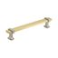 Brushed Gold and Satin Nickel Cabinet Bar Pull