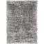 Gray Faux Sheepskin 5' x 7' Rectangular Area Rug